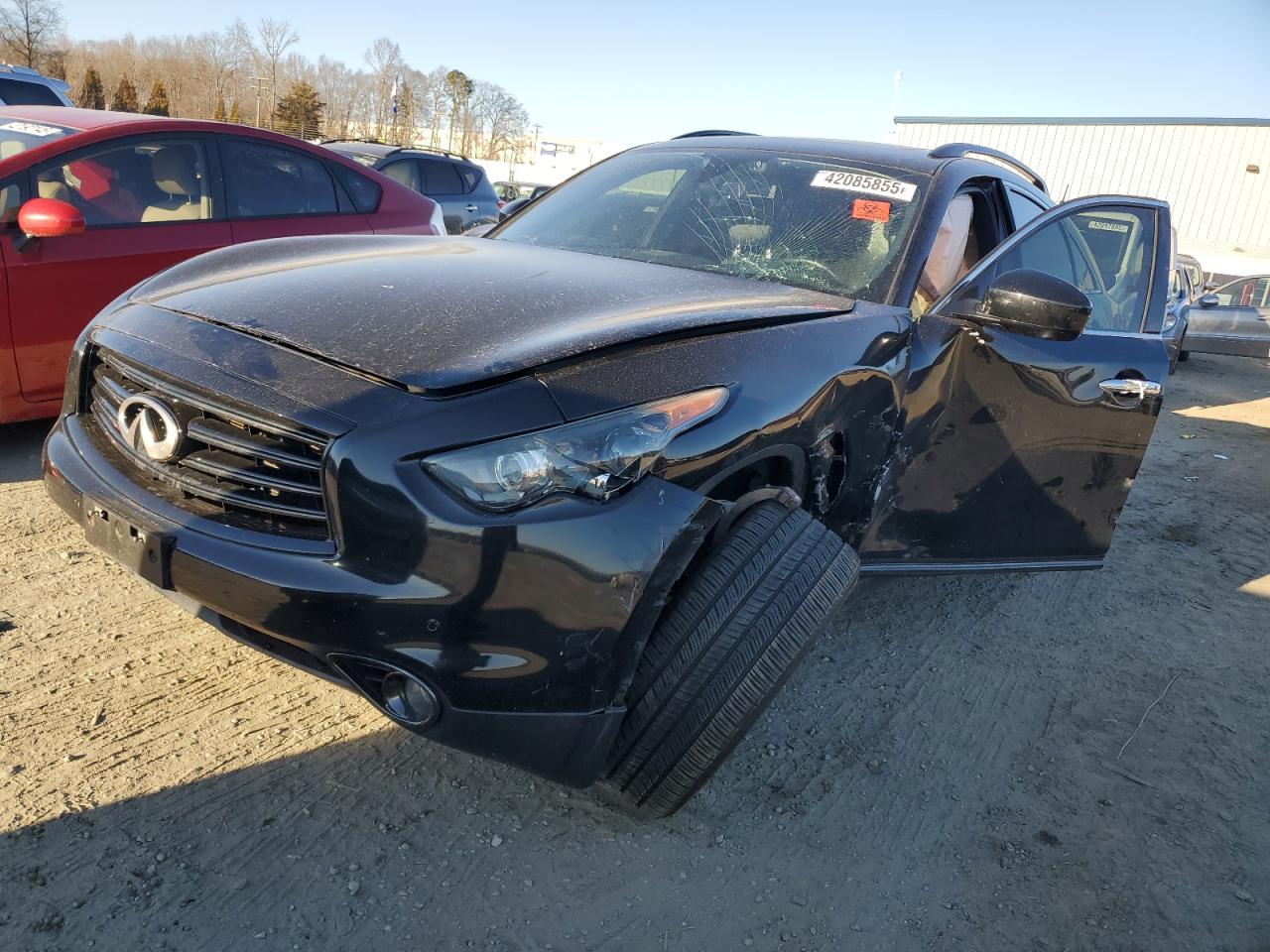 2016 Infiniti QX70 VIN JN8CS1MW7GM400396 - Copart auction photo