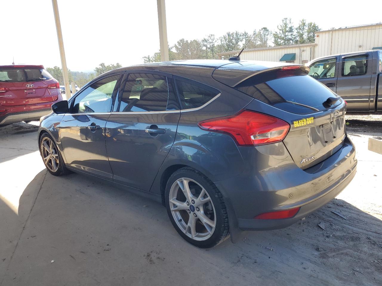 2015 Ford Focus VIN 1FADP3N25FL357907 Copart auction photo, front end damage thumbnail 2
