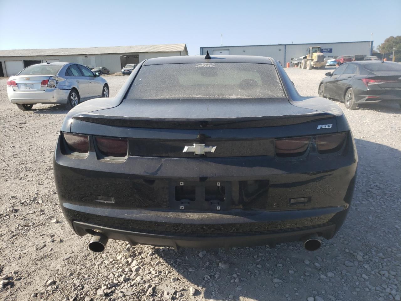 2012 Chevrolet Camaro VIN 2G1FB1E3XC9118492 Copart auction photo, side damage thumbnail 6