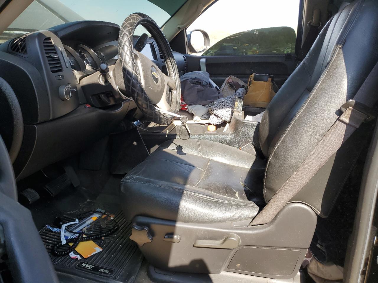 2013 Chevrolet Silverado VIN 3GCPKSE74DG332096 Copart auction photo, side damage thumbnail 7