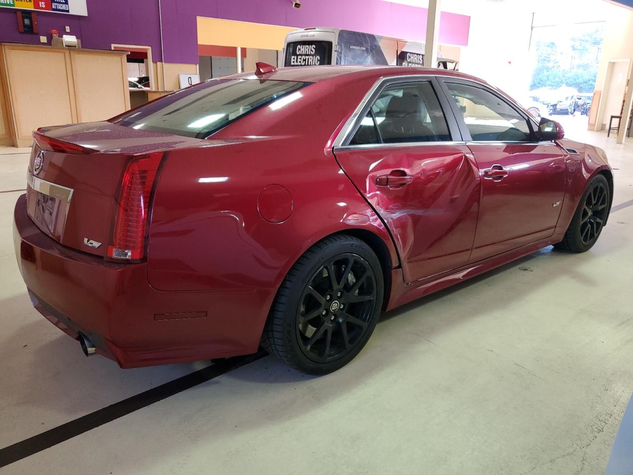 2011 Cadillac CTS VIN 1G6DV5EP6B0133079 Copart auction photo, side / minor dent/scratches damage thumbnail 3