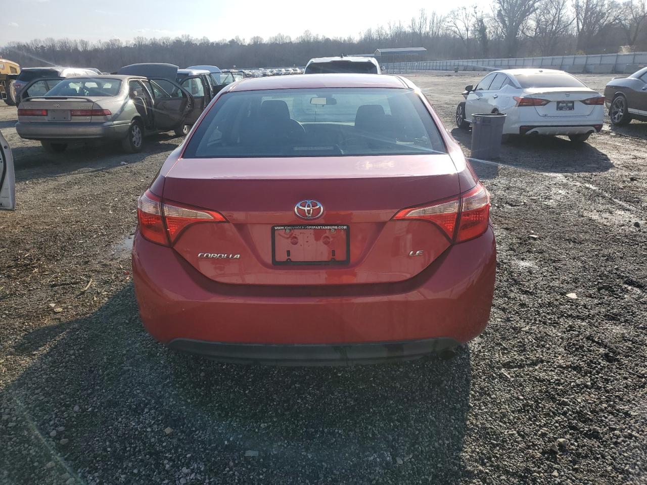 2017 Toyota Corolla VIN 2T1BURHE9HC864189 Copart auction photo, side damage thumbnail 6