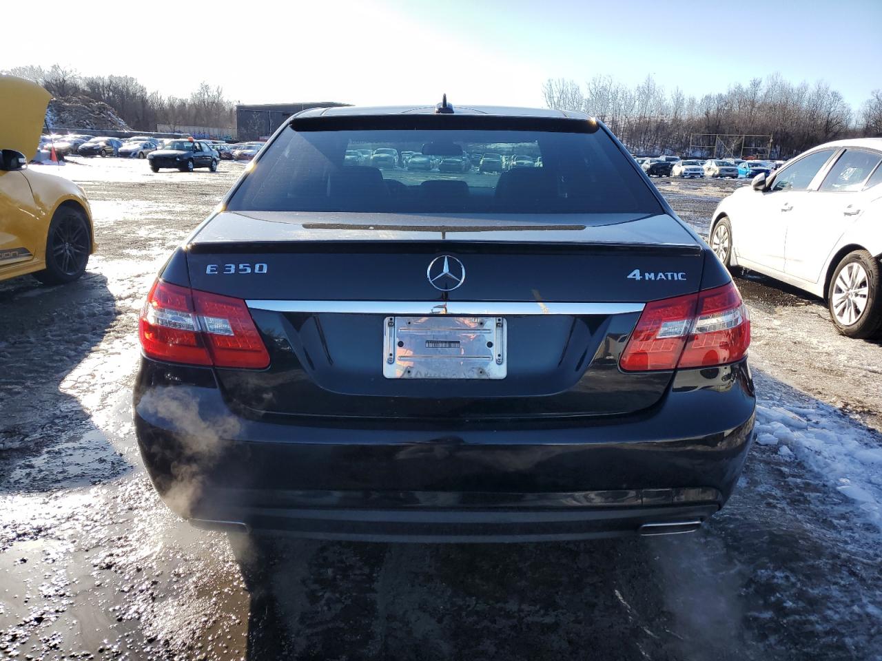 2011 Mercedes-Benz E-klasse VIN WDDHF8HB1BA463709 Copart auction photo, front end damage thumbnail 6
