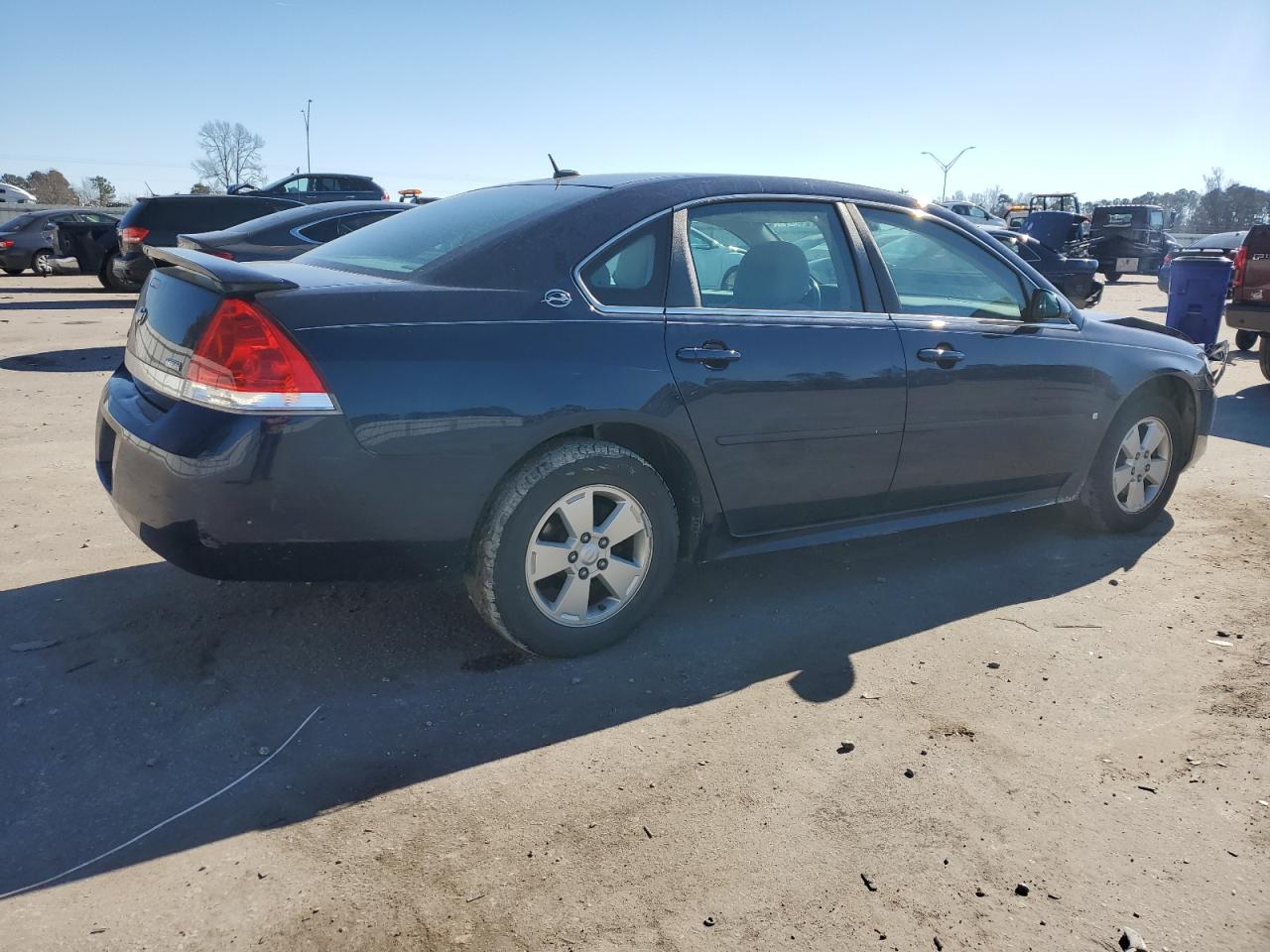 2009 Chevrolet Impala VIN 2G1WT57KX91232296 Copart auction photo, front end damage thumbnail 3