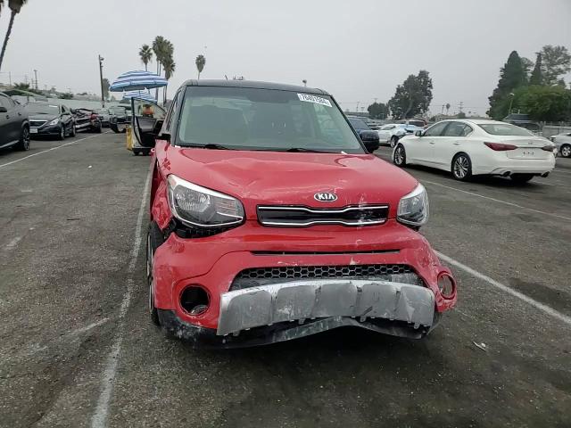 2018 KIA Soul VIN KNDJP3A57J7553393 Copart auction photo, front end damage thumbnail 11