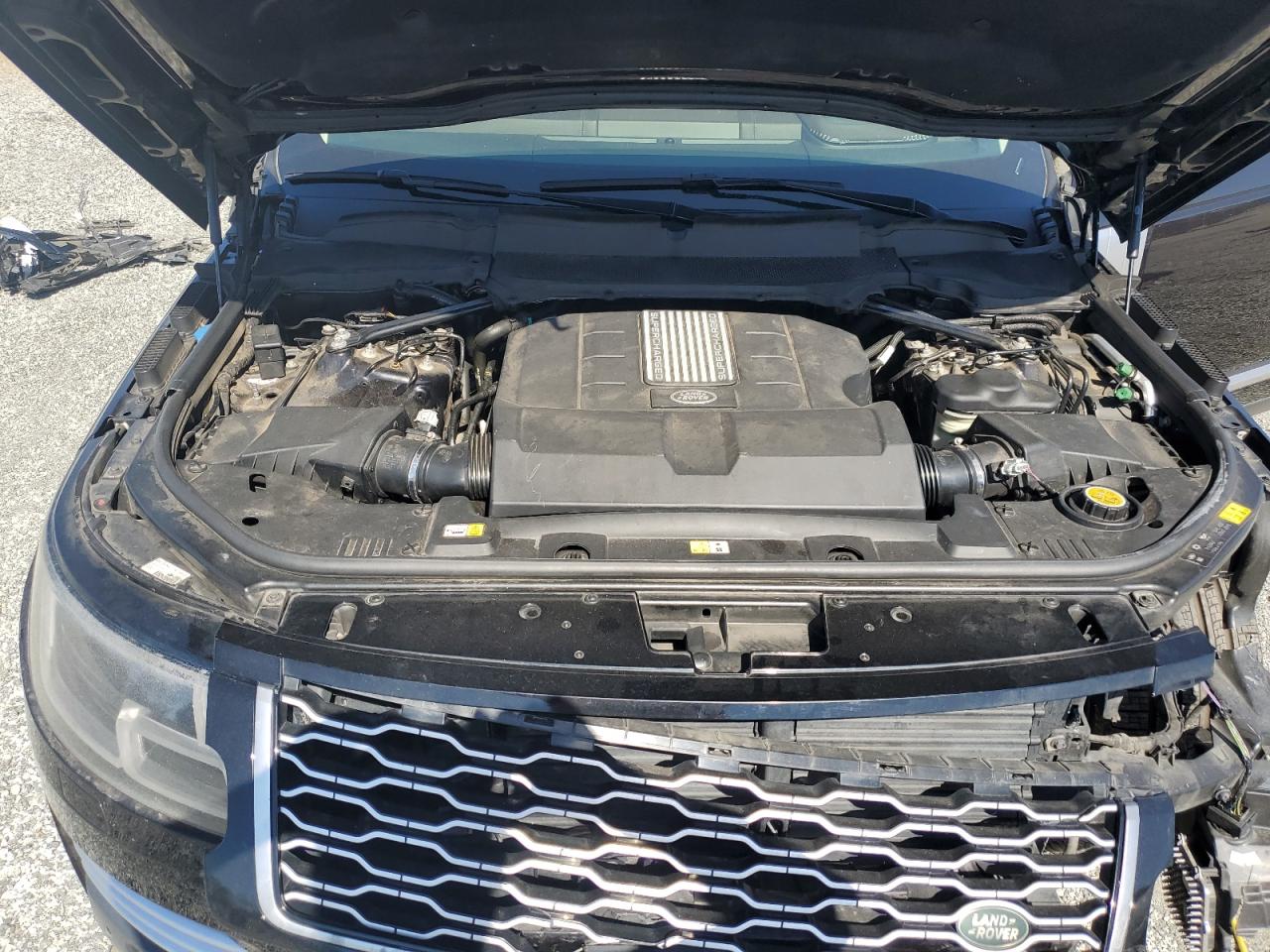 2018 Land Rover Range Rover VIN SALGV2RE0JA515305 Copart auction photo, side damage thumbnail 12