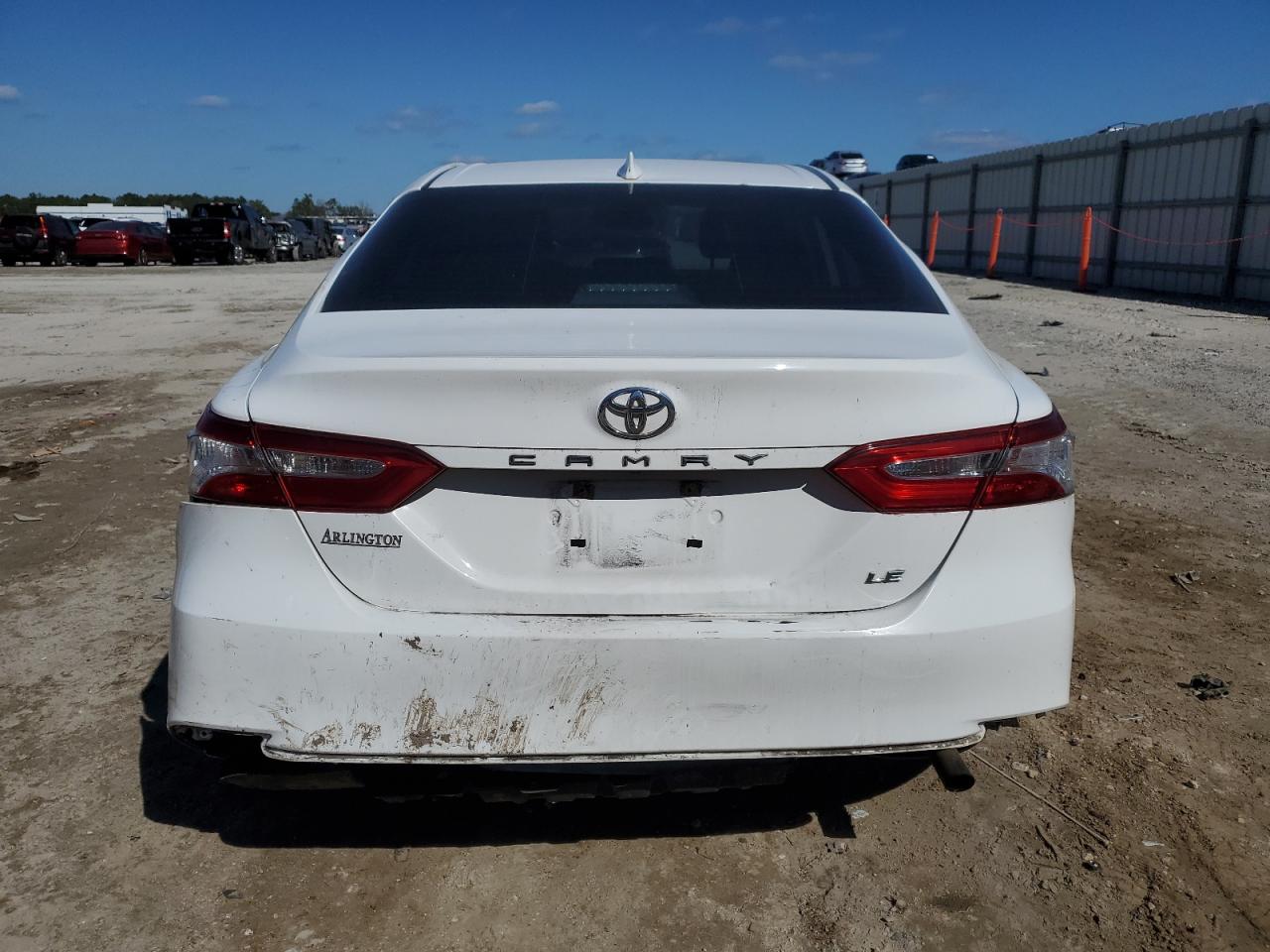 2020 Toyota Camry VIN 4T1C11AK2LU348651 Copart auction photo, all over damage thumbnail 6