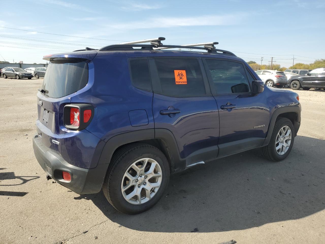 2018 Jeep Renegade VIN ZACCJBBB6JPH09645 Copart auction photo, front end damage thumbnail 3