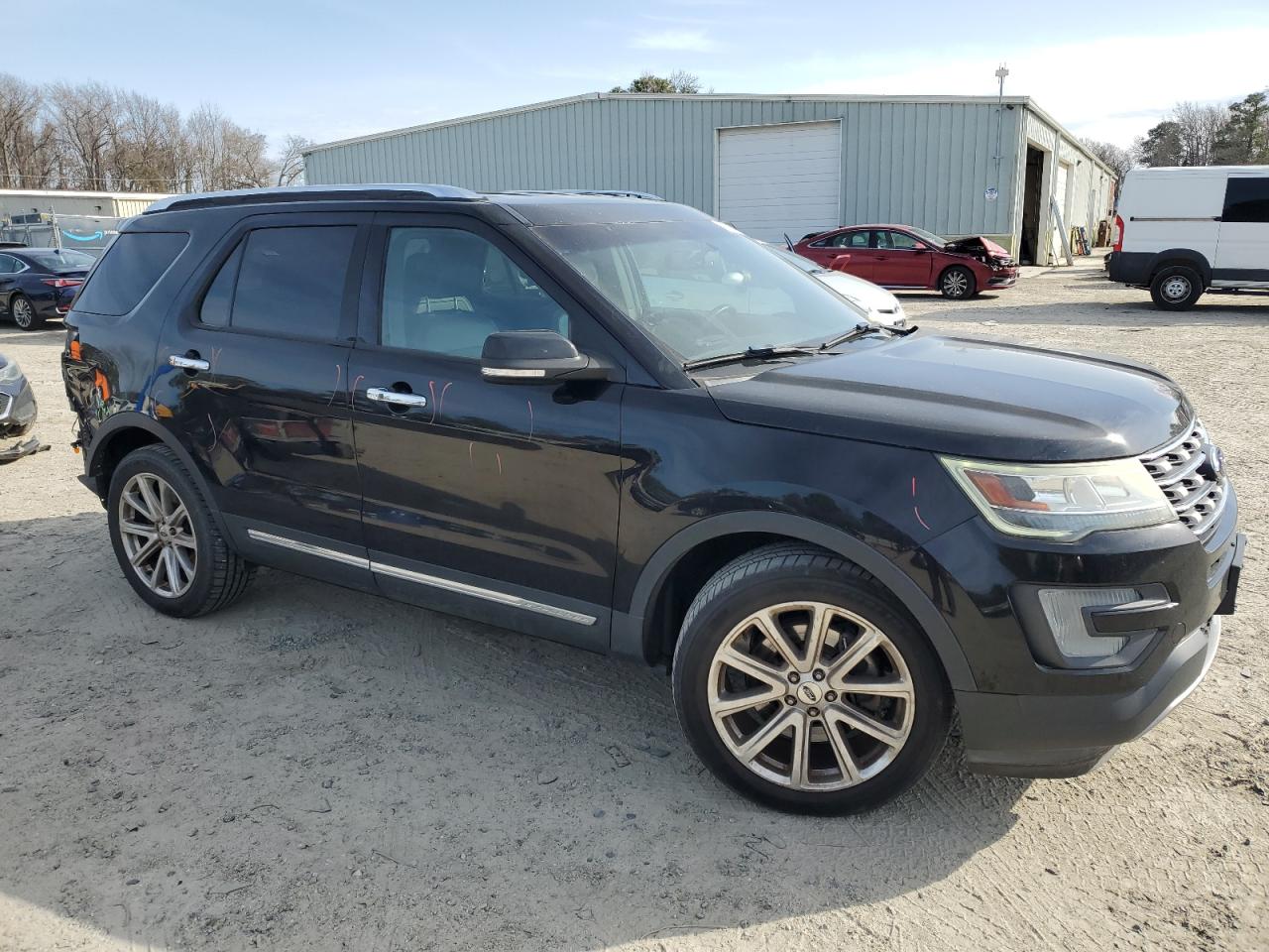 2016 Ford Explorer VIN 1FM5K8F85GGB88149 Copart auction photo, rear end / minor dent/scratches damage thumbnail 4