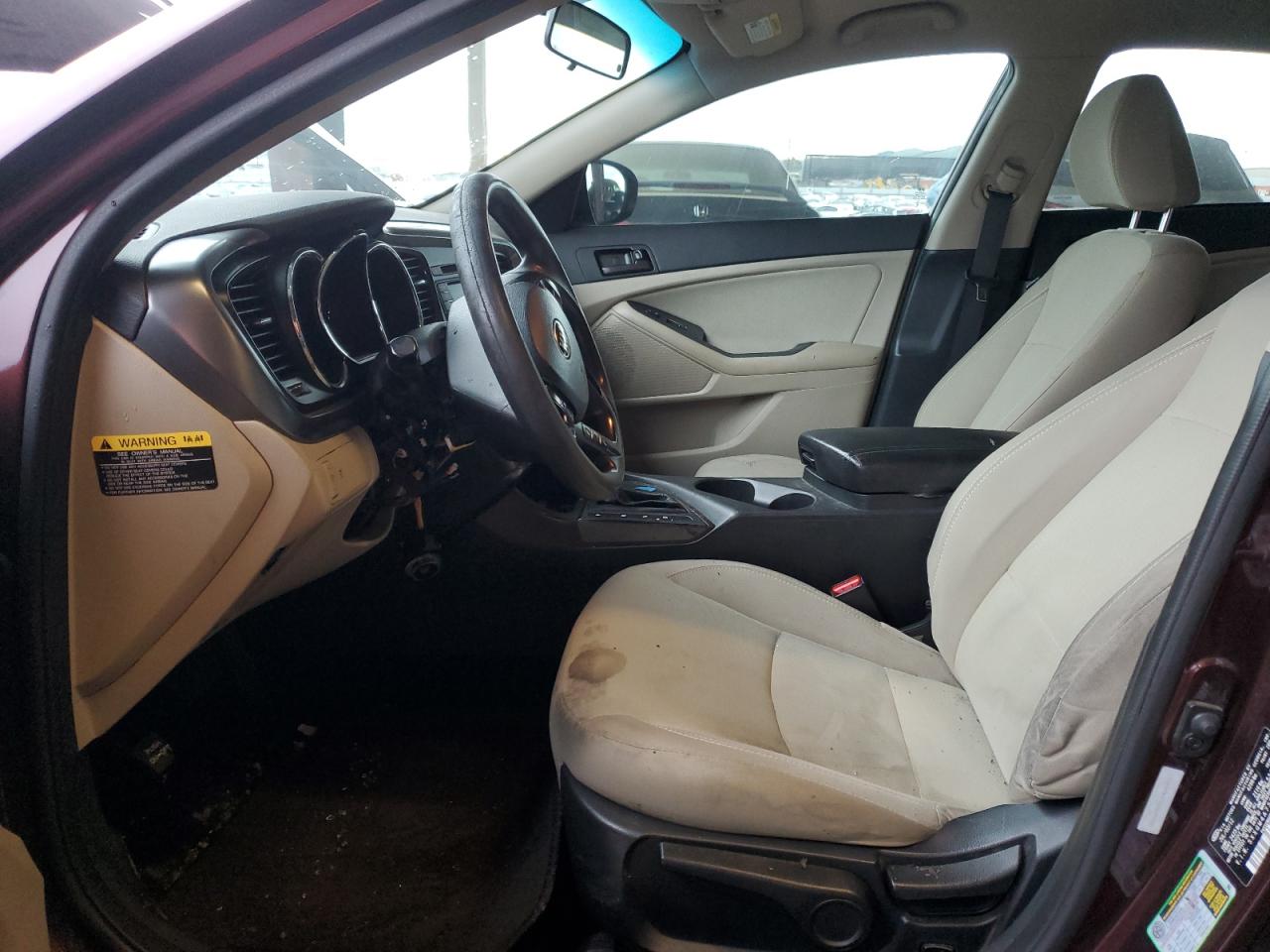 2013 KIA Optima VIN 5XXGM4A73DG099990 Copart auction photo, side / vandalism damage thumbnail 7