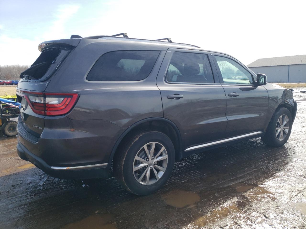 2015 Dodge Durango VIN 1C4RDJDG0FC786656 Copart auction photo, vandalism / front end damage thumbnail 3