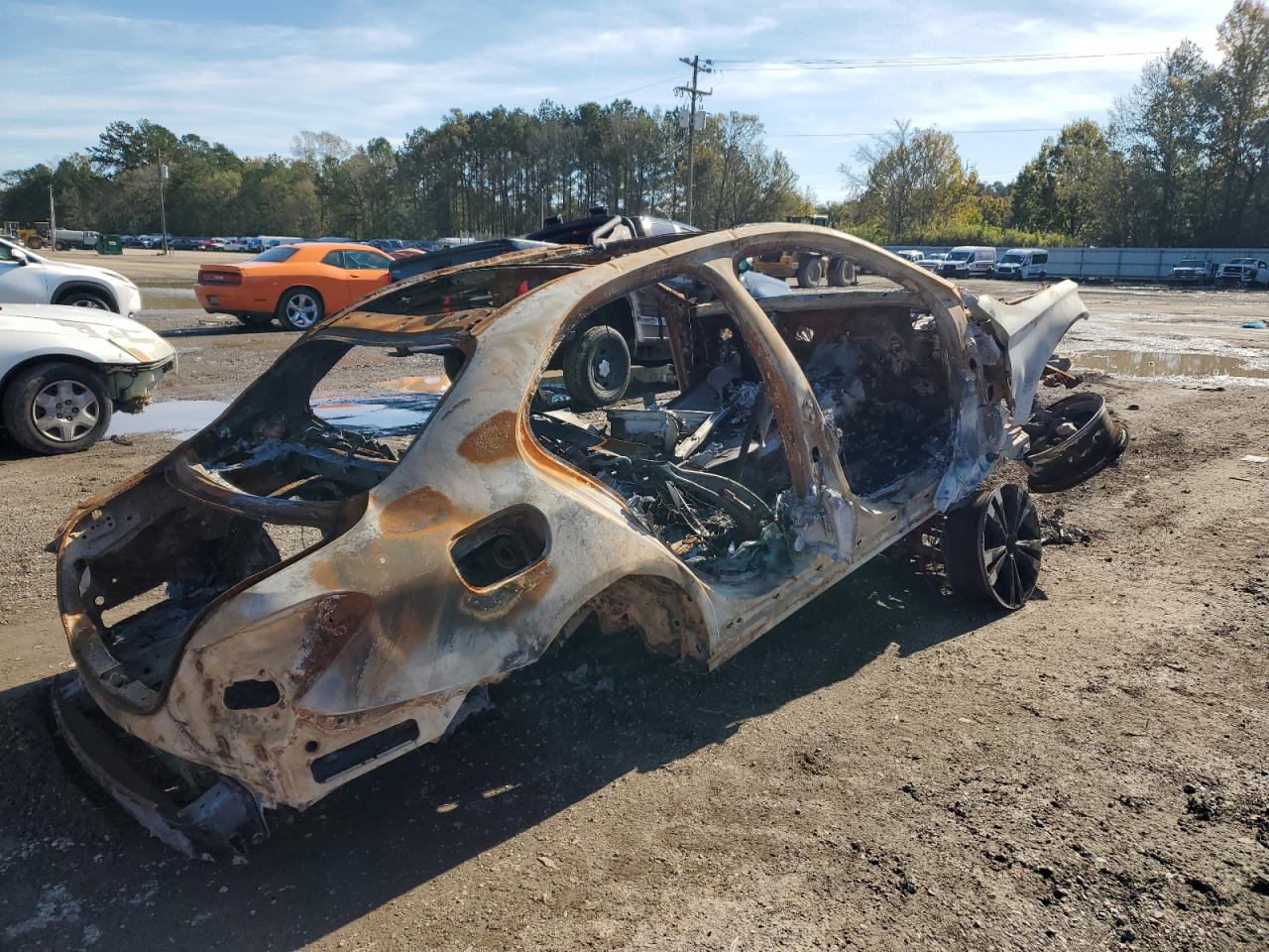 2016 Mercedes-Benz C-klasse VIN 55SWF4JB8GU156314 Copart auction photo, burn damage thumbnail 3