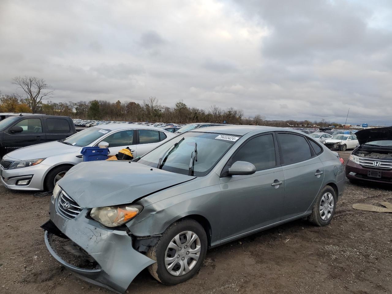 2010 Hyundai Elantra VIN KMHDU4AD2AU836574
