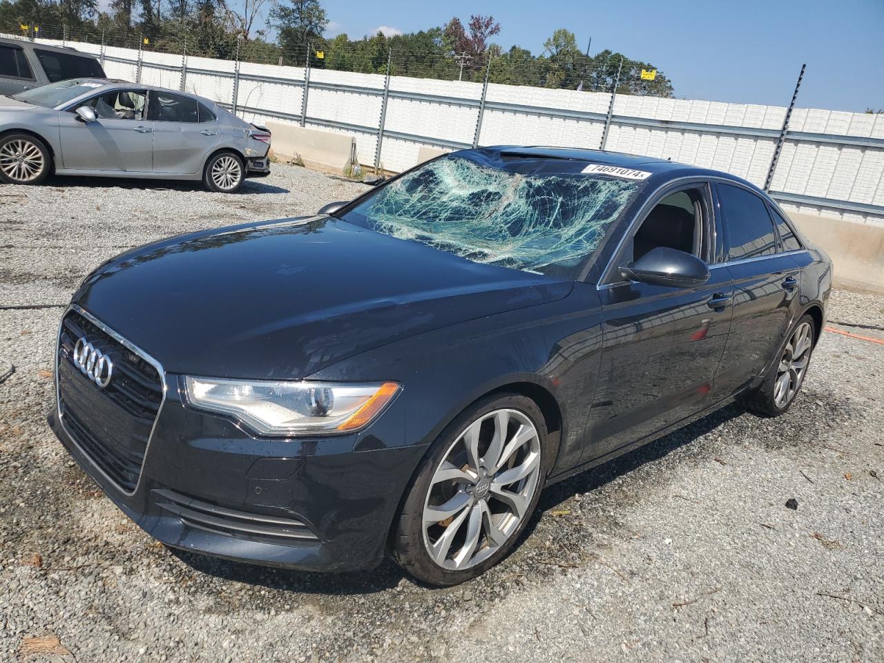 2014 Audi A6 VIN WAUGFAFCXEN124918