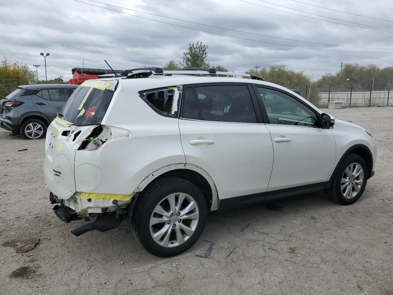 2014 Toyota RAV 4 VIN JTMDFREV1ED075508 Copart auction photo, rear end / minor dent/scratches damage thumbnail 3