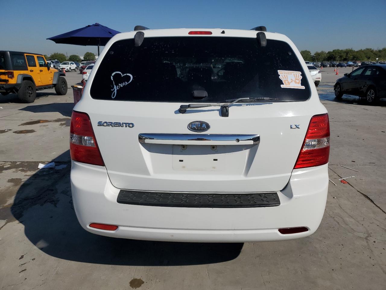 2008 KIA Sorento VIN KNDJD735X85769208 Copart auction photo, side damage thumbnail 6