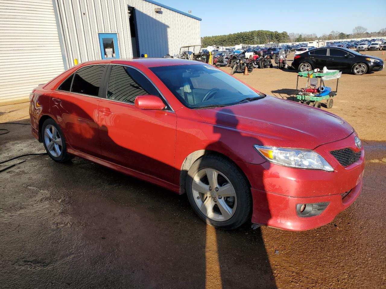 2010 Toyota Camry VIN 4T1BF3EK7AU551972 Copart auction photo, rear end / side damage thumbnail 4