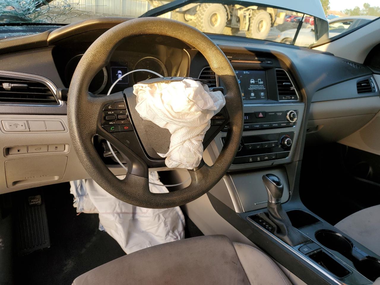 2017 Hyundai Sonata VIN 5NPE24AF3HH577503 Copart auction photo, front end damage thumbnail 8