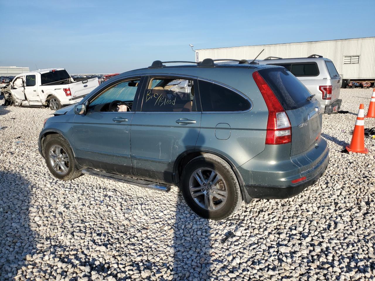2011 Honda CR-V VIN JHLRE3H70BC007904 Copart auction photo, front end damage thumbnail 2