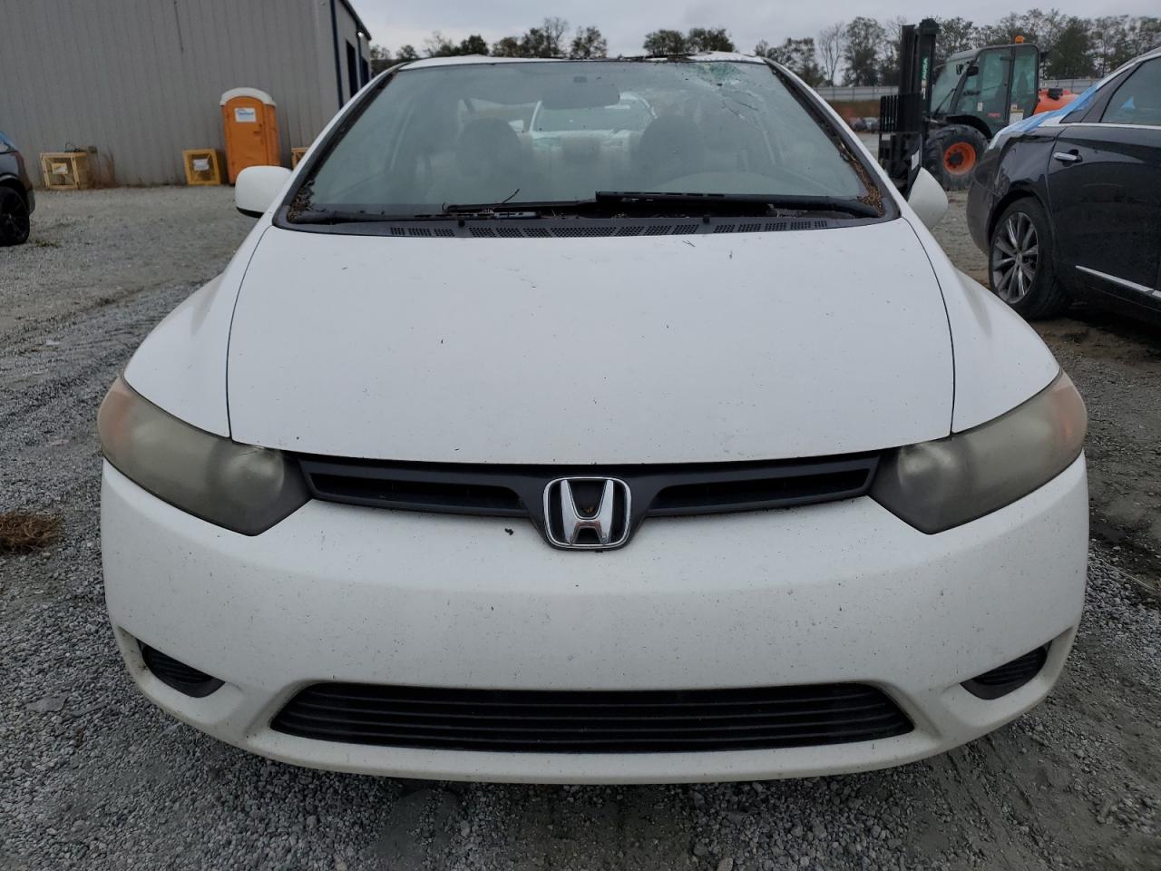 2007 Honda Civic VIN 2HGFG12857H542684 Copart auction photo, top/roof / minor dent/scratches damage thumbnail 5
