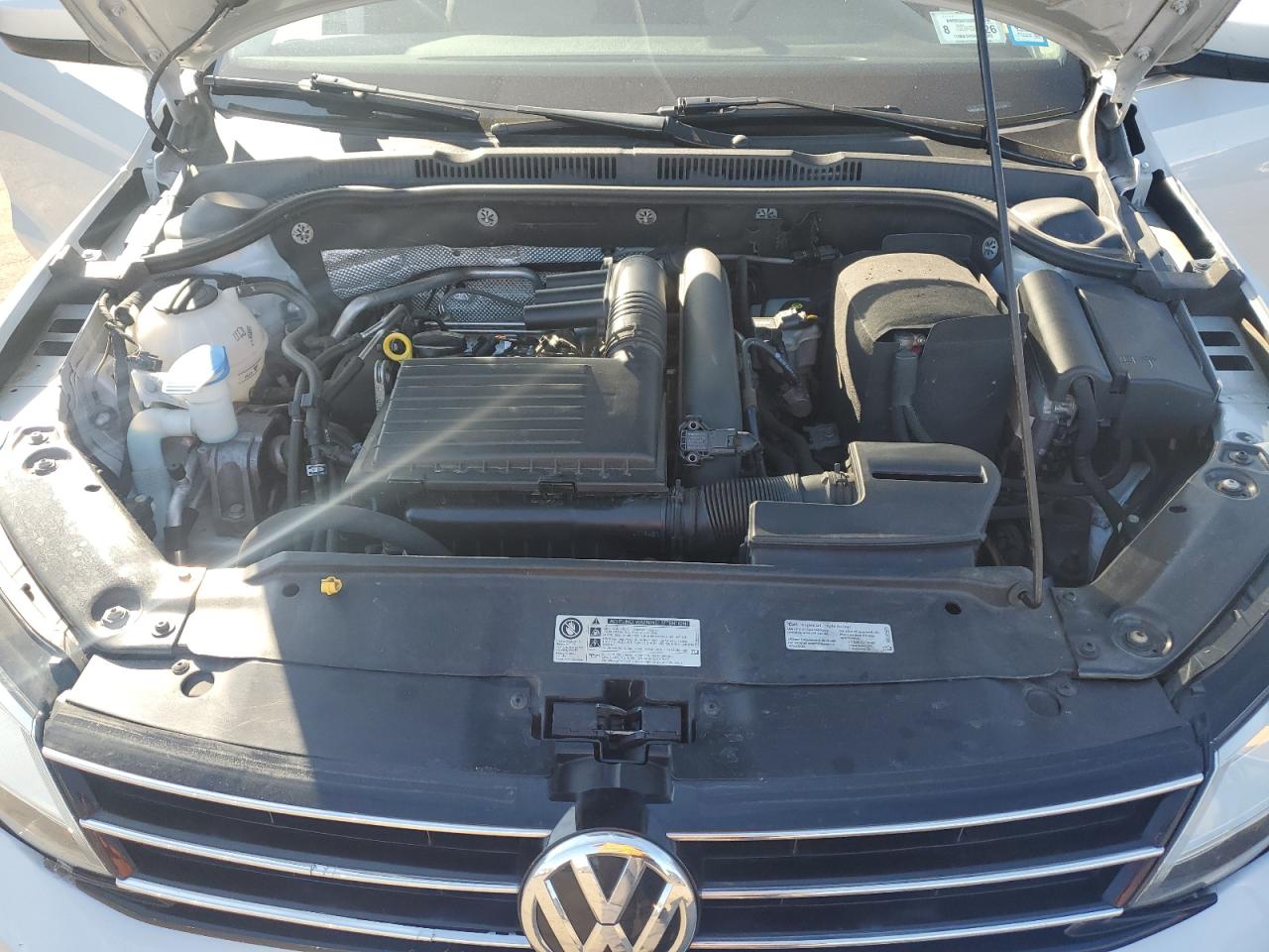 2017 Volkswagen Jetta VIN 3VW2B7AJ9HM411129 Copart auction photo, rear end / front end damage thumbnail 13