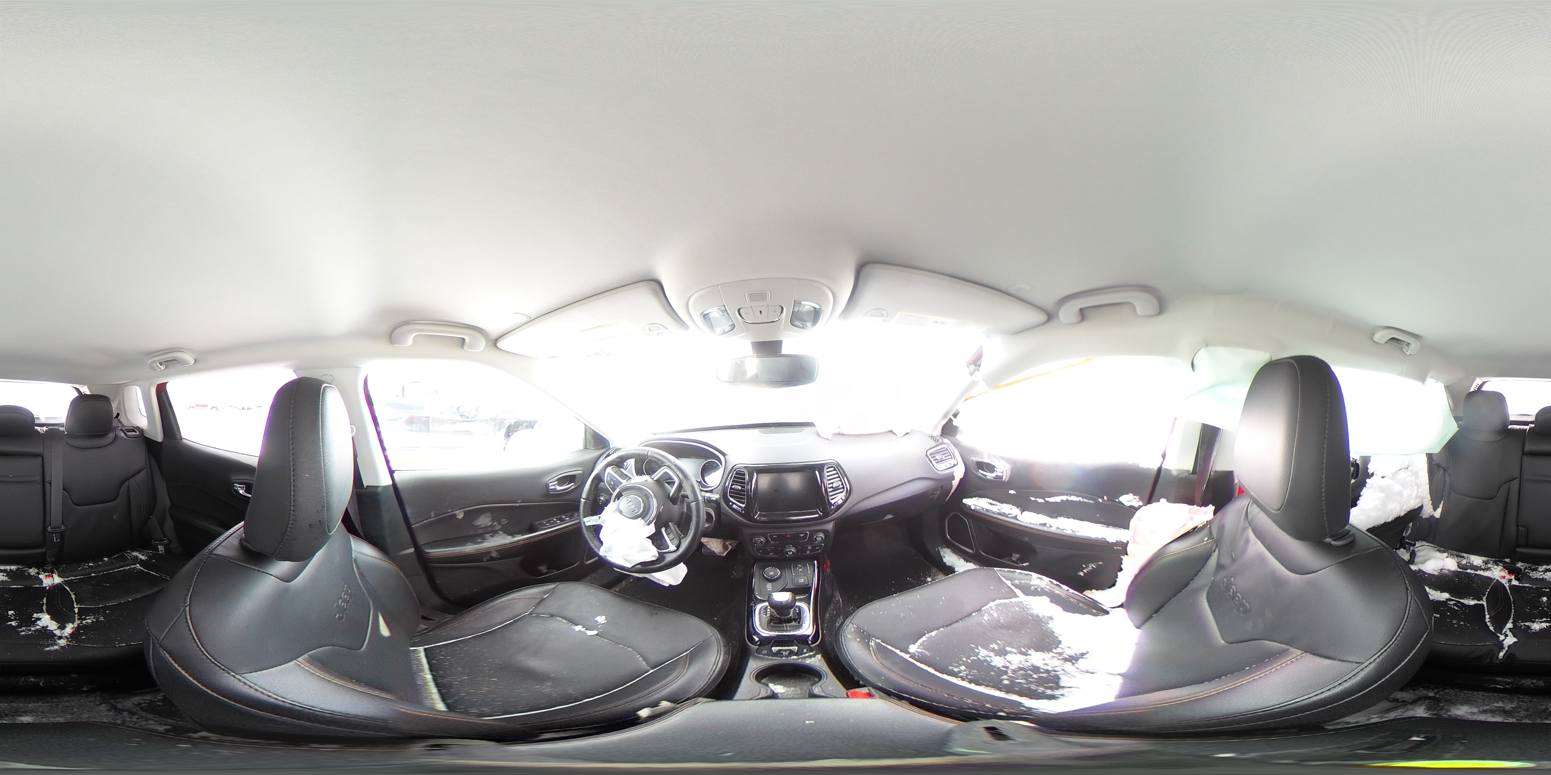 2020 Jeep Compass VIN 3C4NJDCB9LT155323 Copart auction photo, side damage thumbnail 12