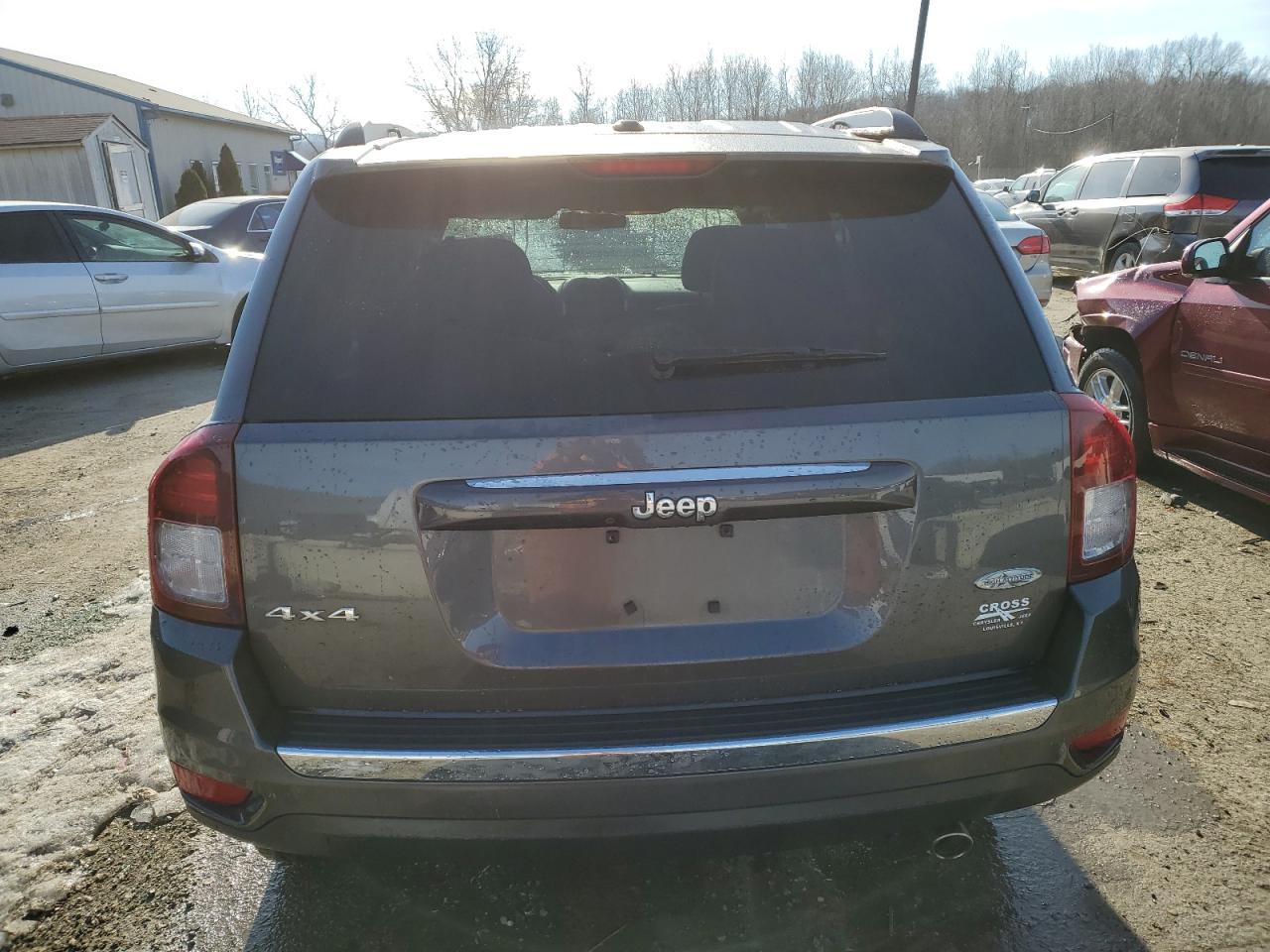 2016 Jeep Compass VIN 1C4NJDEB1GD810499 Copart auction photo, rollover damage thumbnail 6