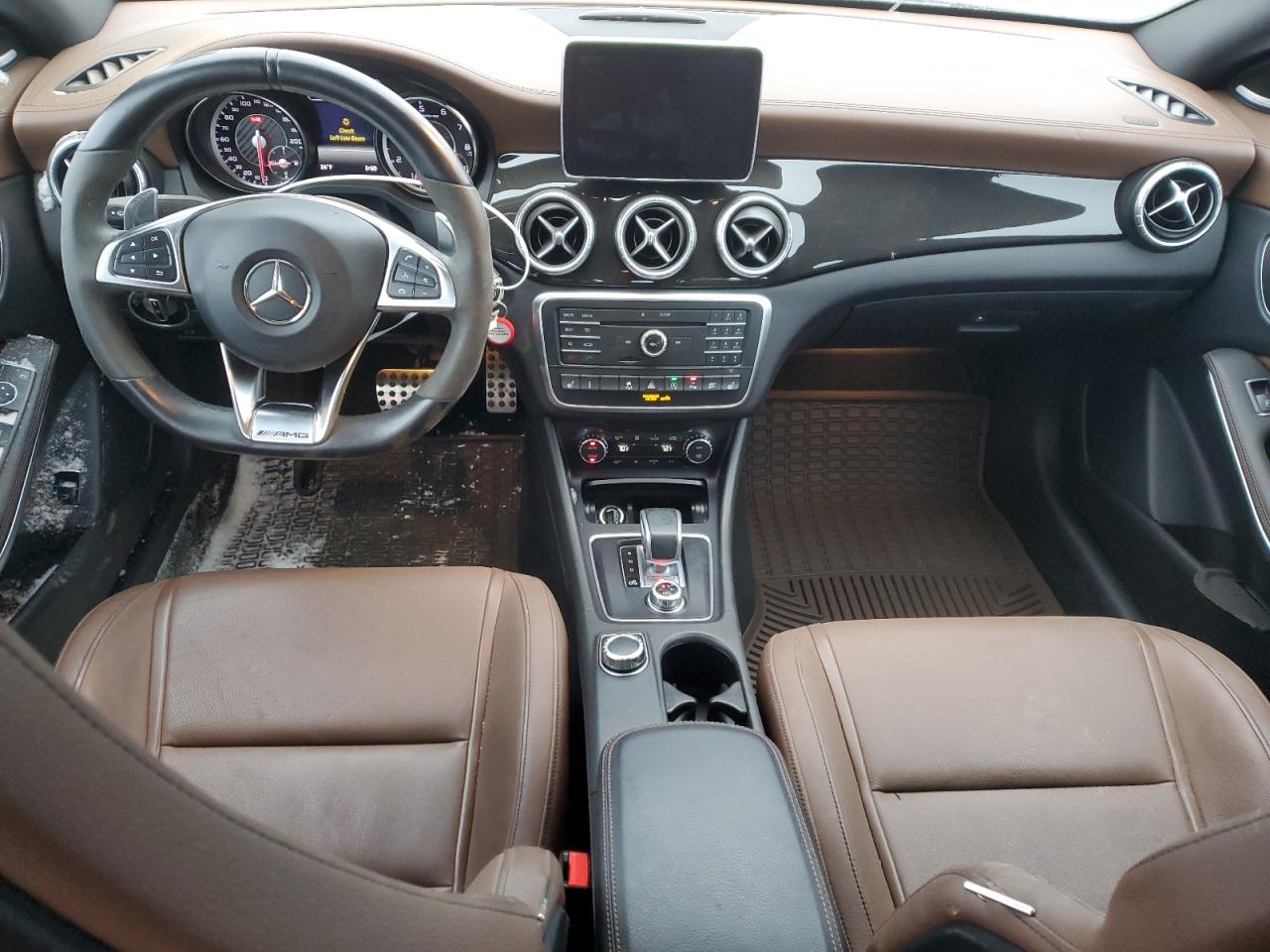 2016 Mercedes-Benz CLA-klasse VIN WDDSJ5CB5GN333667 Copart auction photo, front end damage thumbnail 8