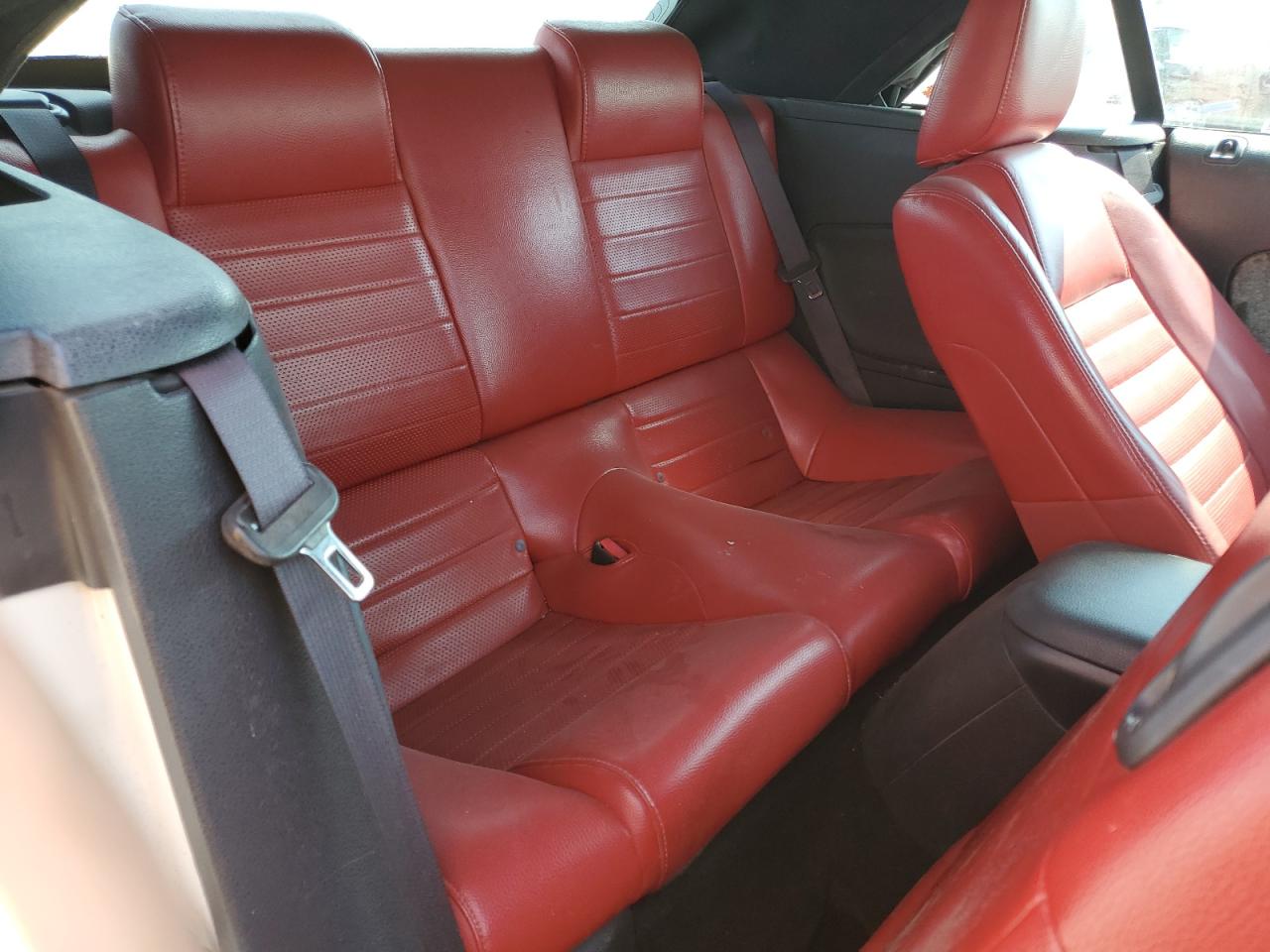 2005 Ford Mustang VIN 1ZVHT84N455240142 Copart auction photo, side / front end damage thumbnail 10