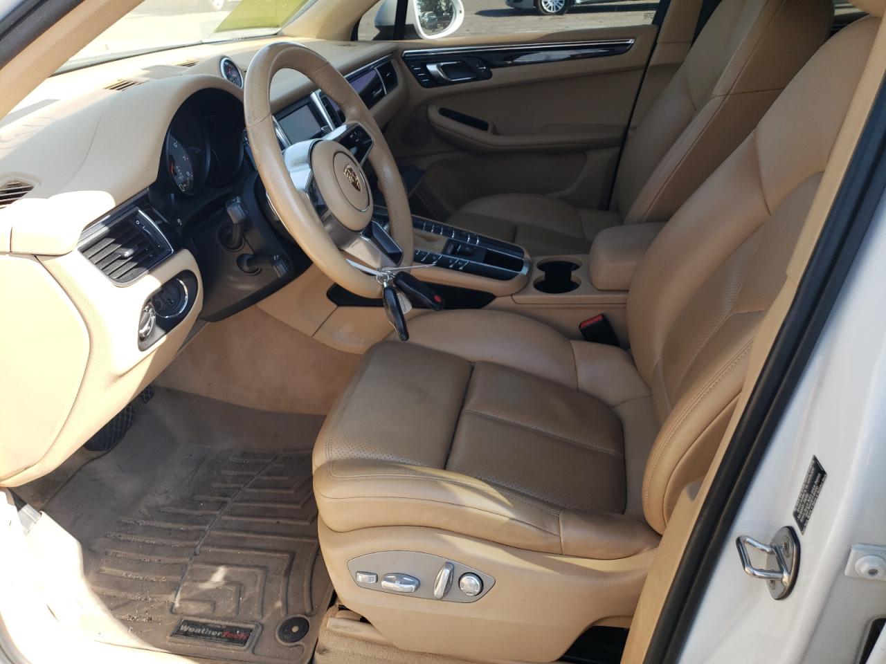 2015 Porsche Macan VIN WP1AB2A59FLB52465 Copart auction photo, side / front end damage thumbnail 7
