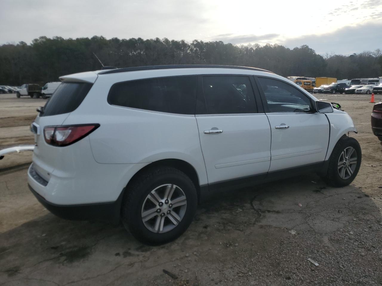 2017 Chevrolet Traverse VIN 1GNKRGKD5HJ135527 Copart auction photo, front end damage thumbnail 3