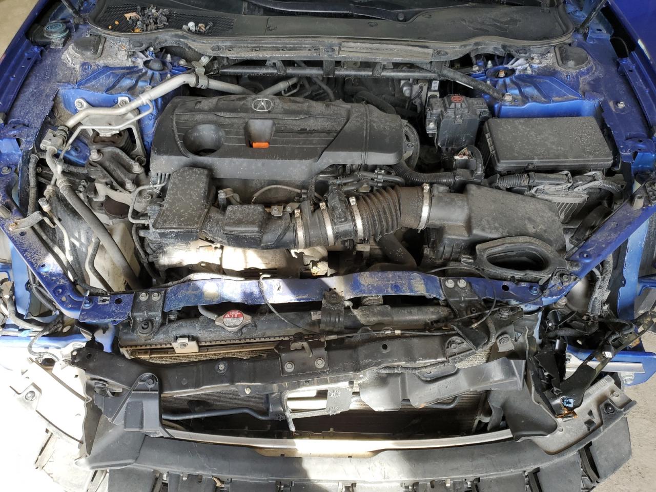 2023 Acura TLX VIN 19UUB6F55PA000373 Copart auction photo, front end / side damage thumbnail 11