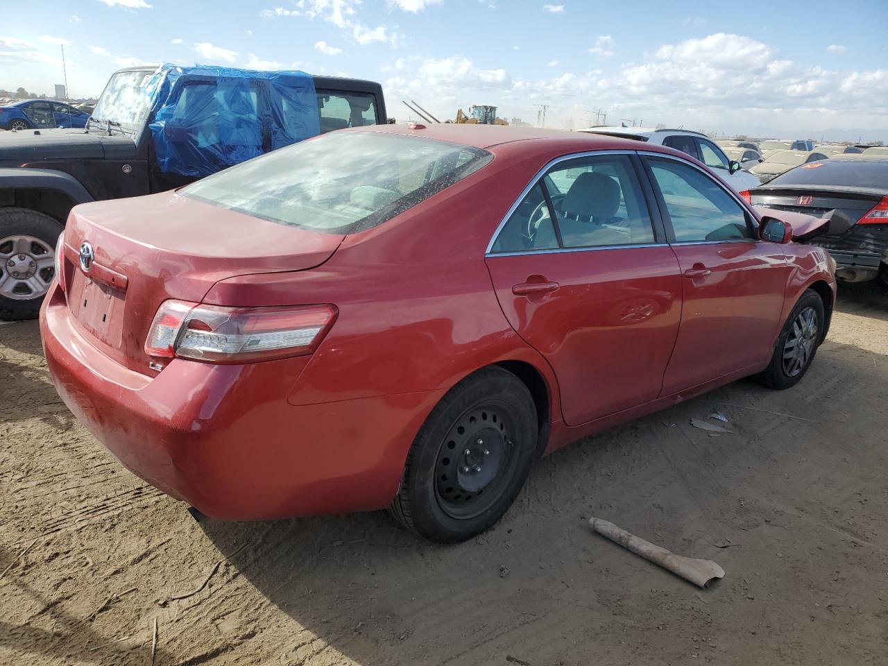 2010 Toyota Camry VIN 4T4BF3EK1AR043597 Copart auction photo, front end damage thumbnail 3