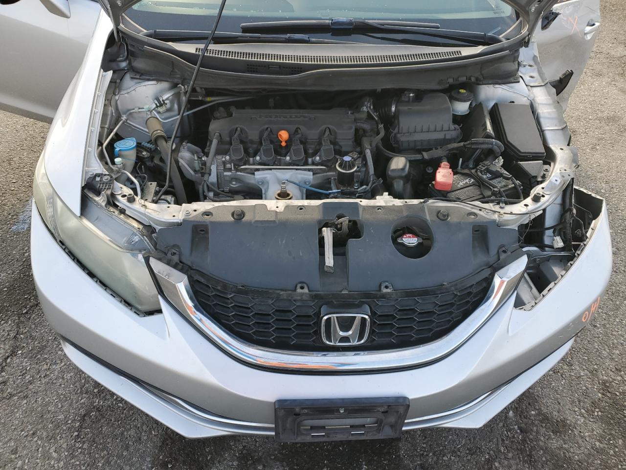 2014 Honda Civic VIN 19XFB2F8XEE258800 Copart auction photo, side / front end damage thumbnail 13