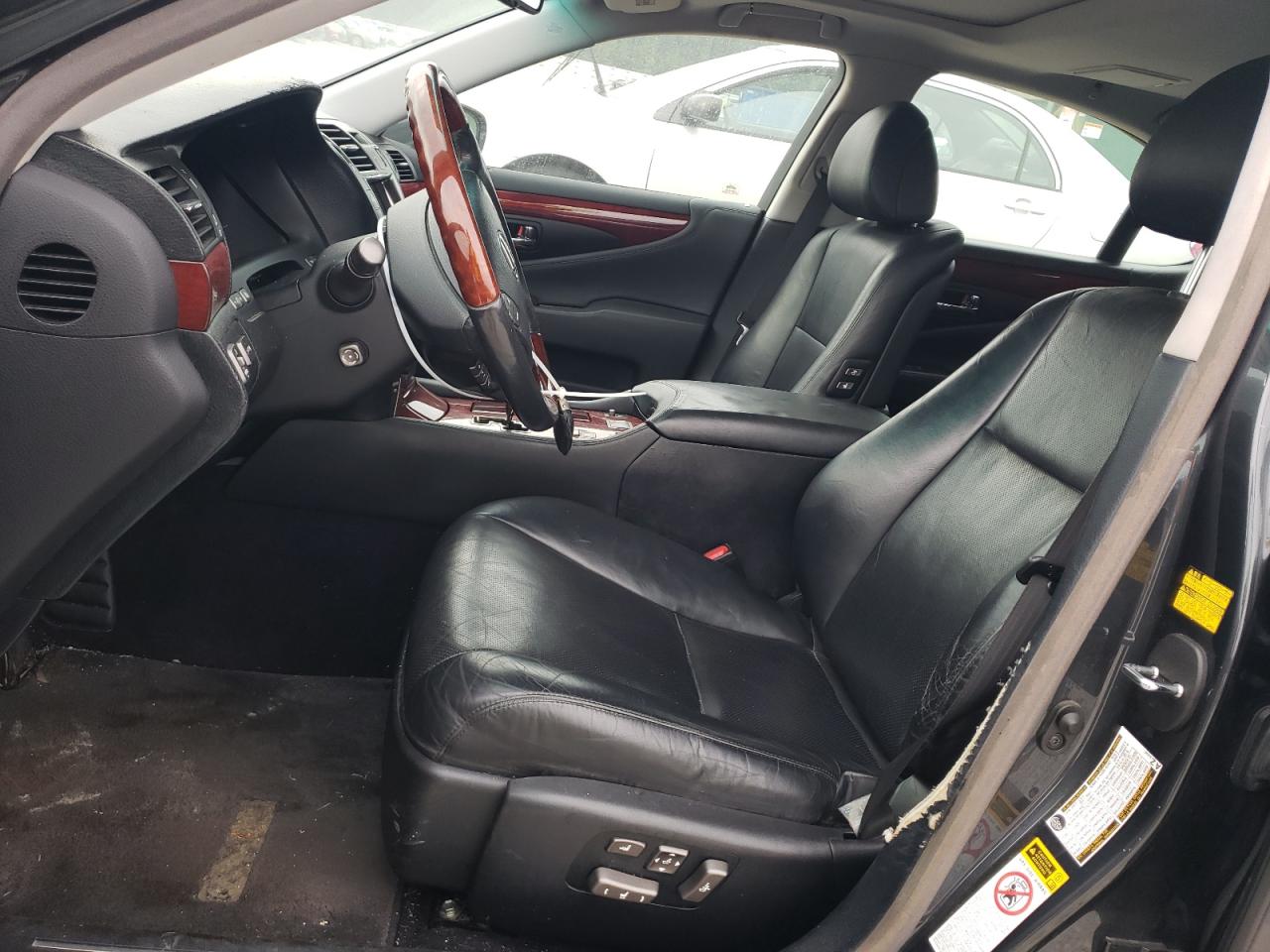 2008 Lexus LS VIN JTHBL46F985061315 Copart auction photo, all over damage thumbnail 7