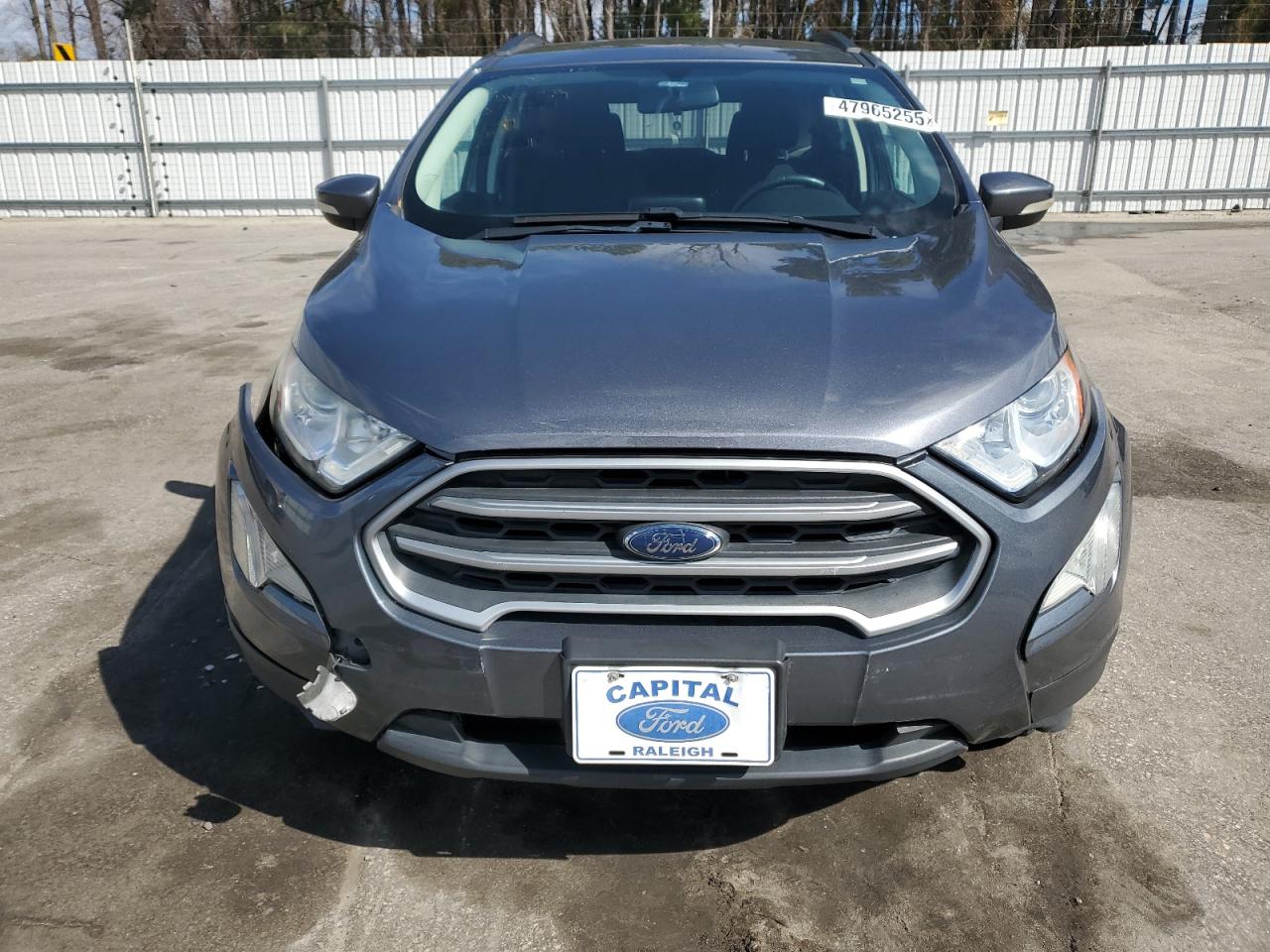 2018 Ford EcoSport VIN MAJ3P1TE9JC233998 Copart auction photo, front end damage thumbnail 5