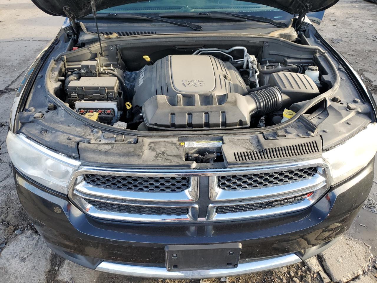 2012 Dodge Durango VIN 1C4SDJDT1CC358895 Copart auction photo, rear end / stripped damage thumbnail 12