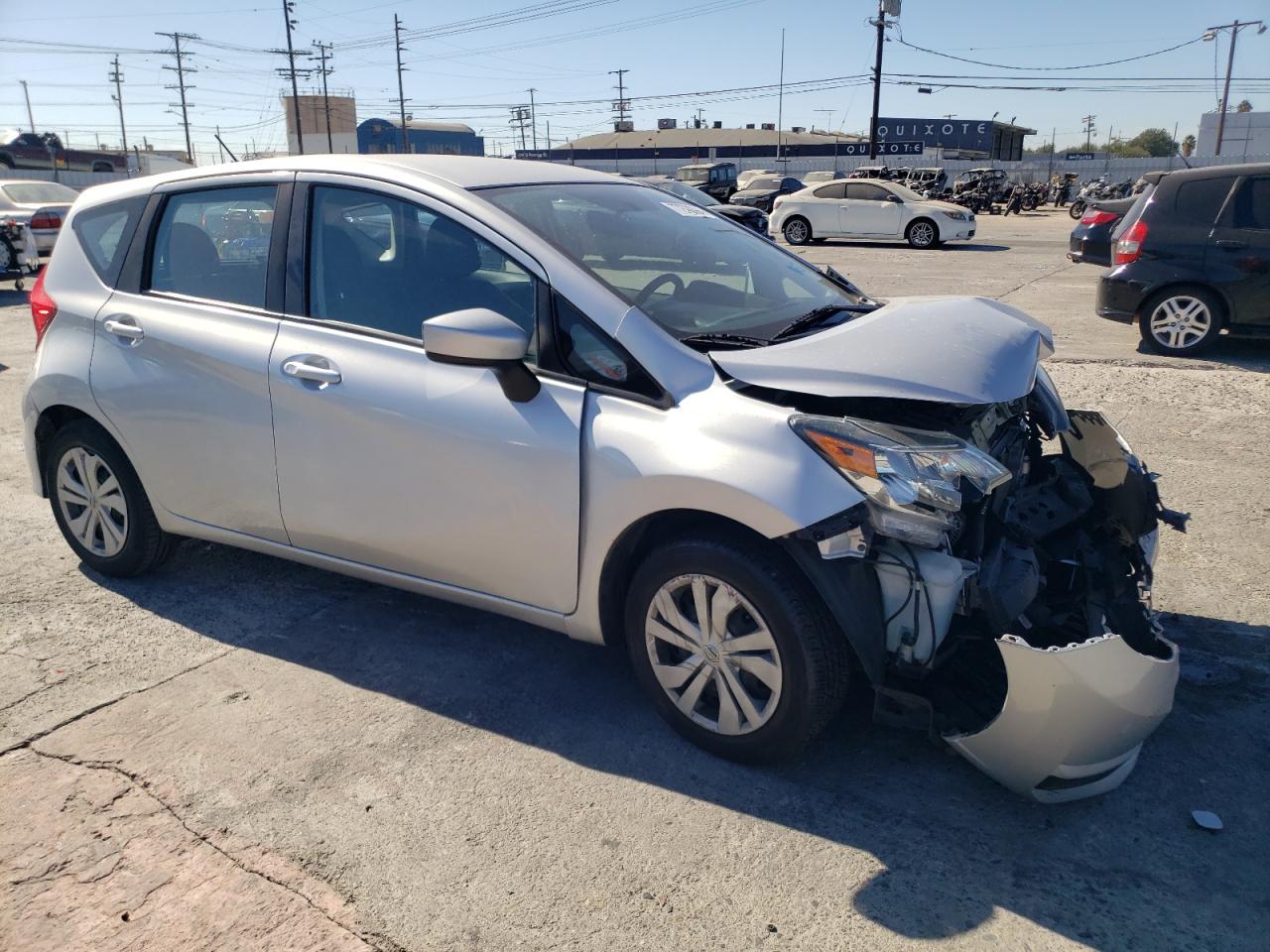 2019 Nissan Versa VIN 3N1CE2CP9KL361691 Copart auction photo, front end damage thumbnail 4