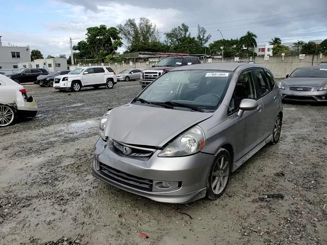 2007 Honda Fit VIN JHMGD38677S049562 Copart auction photo, front end damage thumbnail 11