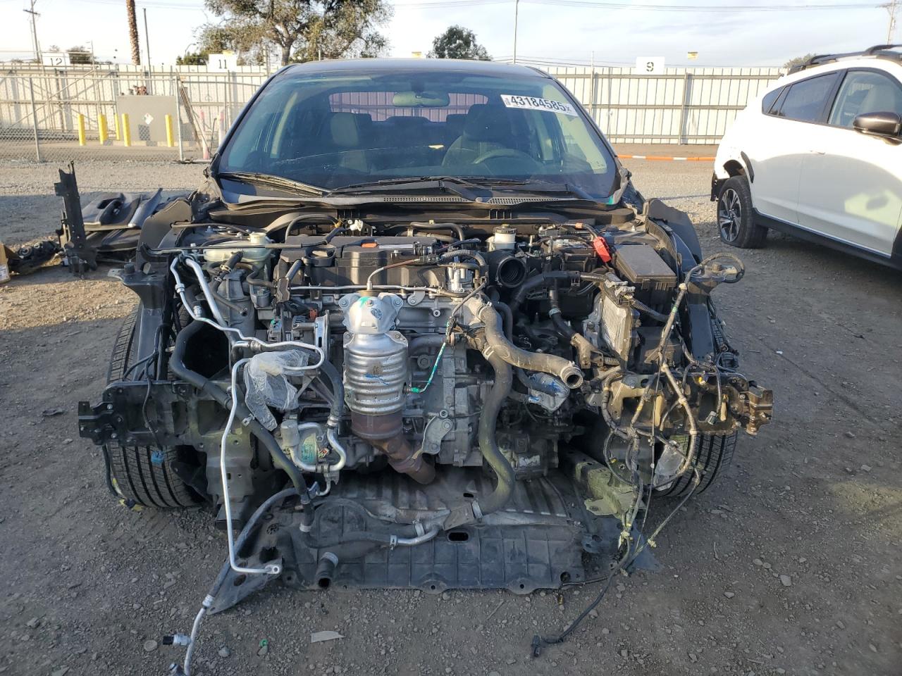 2018 Honda Civic VIN 2HGFC2F72JH562773 Copart auction photo, front end / all over damage thumbnail 5