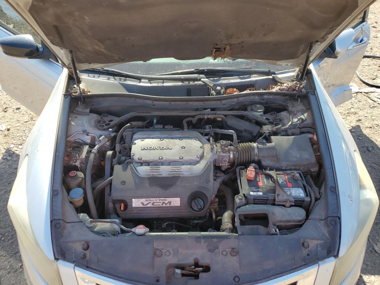 2009 Honda Accord VIN 1HGCP36819A027238 Copart auction photo, side / front end damage thumbnail 11