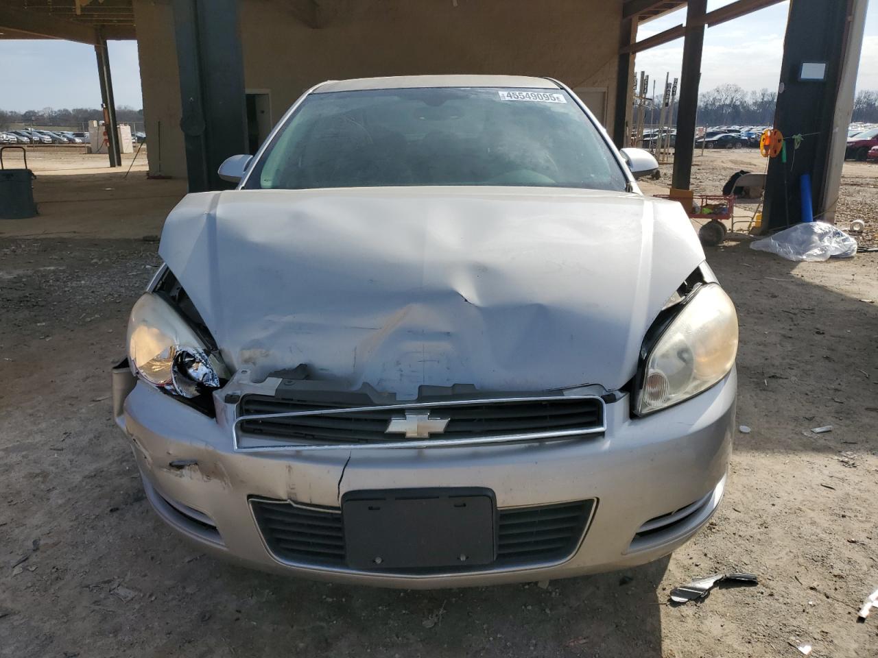 2008 Chevrolet Impala VIN 2G1WT58NX89113284 Copart auction photo, front end damage thumbnail 5