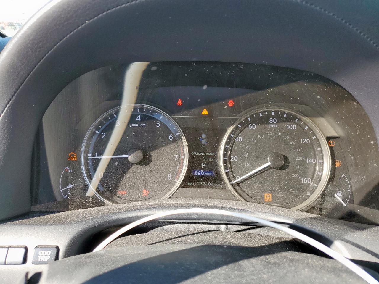2014 Lexus GS VIN JTHBE1BL4E5043076 Copart auction photo, front end / rear end damage thumbnail 9