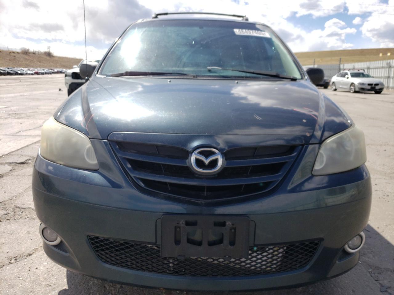 2004 Mazda MPV VIN JM3LW28A740501128 Copart auction photo, side / hail damage thumbnail 5