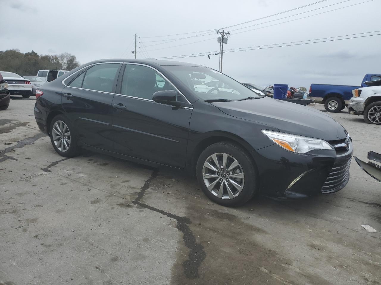 2017 Toyota Camry VIN 4T1BF1FK1HU796036 Copart auction photo, side damage thumbnail 4