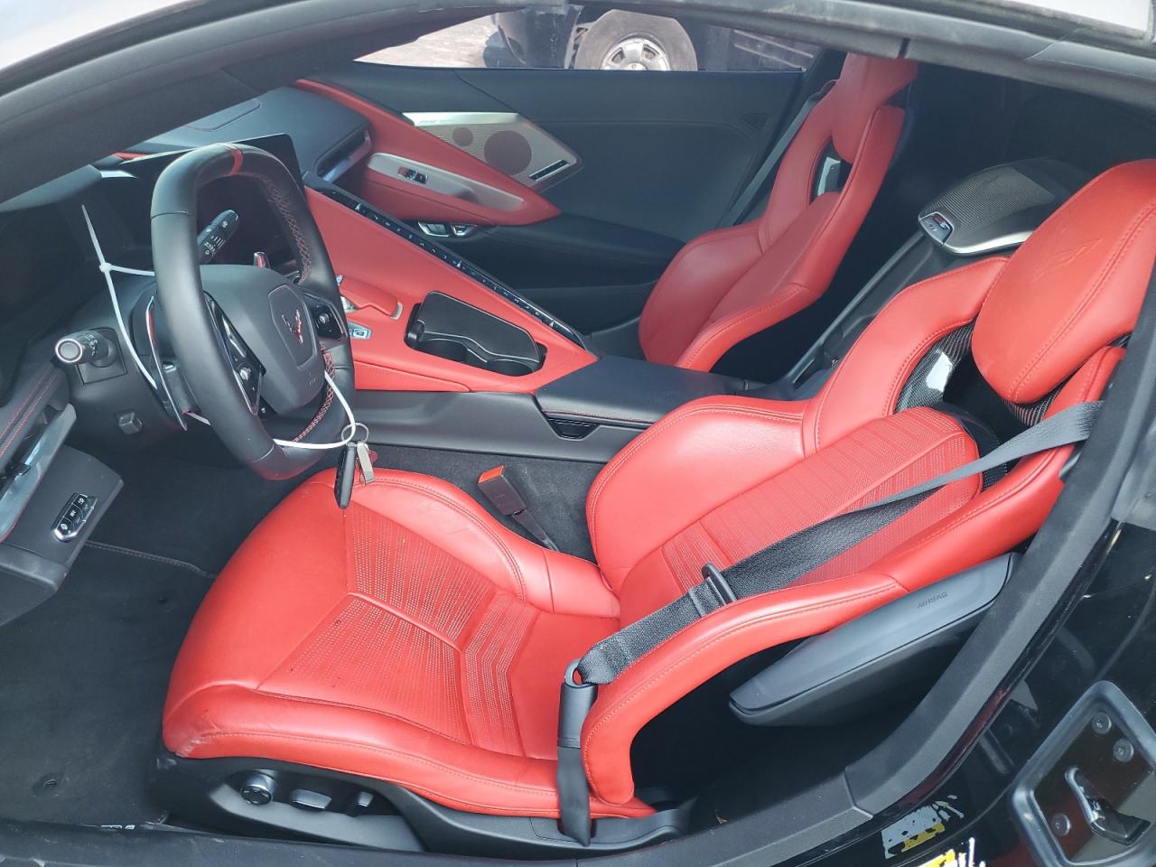 2023 Chevrolet Corvette VIN 1G1YB3D47P5132691 Copart auction photo, vandalism / missing/altered vin damage thumbnail 7