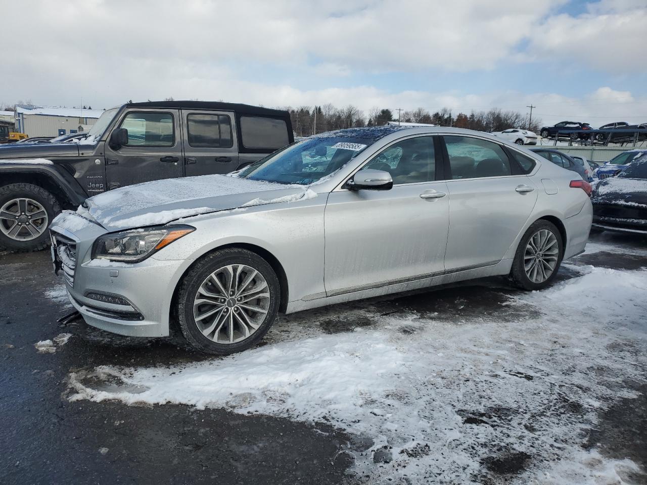 2017 Genesis G80 VIN KMHGN4JE1HU206557 - Copart auction photo