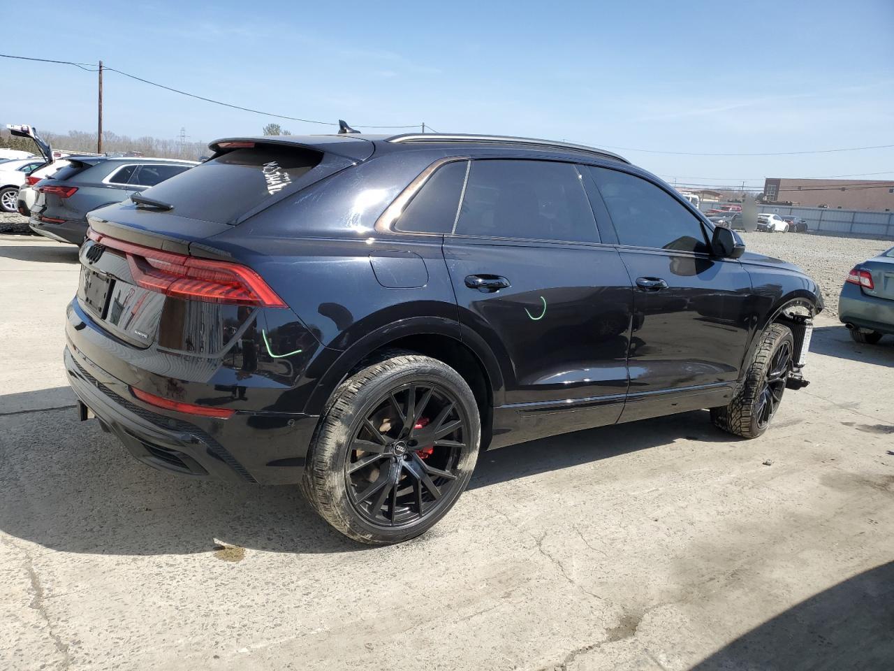 2019 Audi Q8 VIN WA1FVAF12KD005868 Copart auction photo, front end damage thumbnail 3