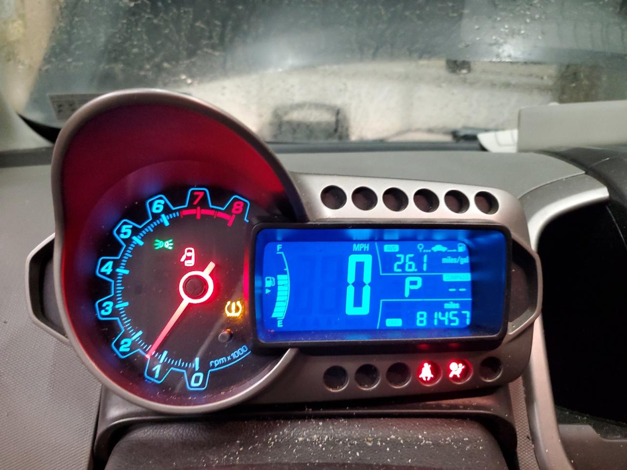 2014 Chevrolet Sonic VIN 1G1JE5SB8E4213028 Copart auction photo, side damage thumbnail 9