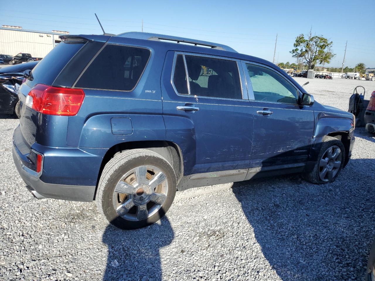 2016 GMC Terrain VIN 2GKFLPE34G6354350 Copart auction photo, side damage thumbnail 3